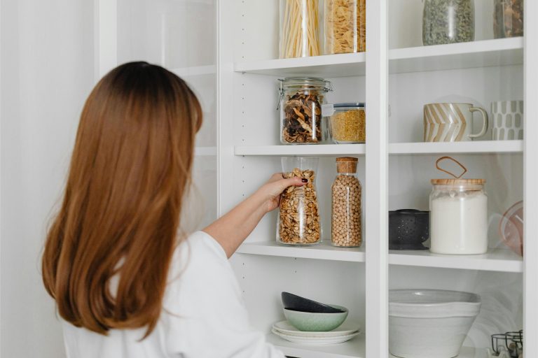 walk in pantry organization idea