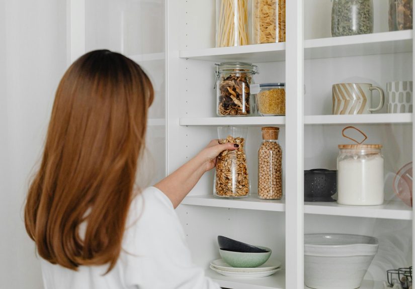 walk in pantry organization idea
